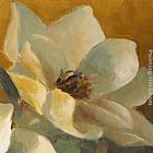 Magnolias Aglow at Sunset II (detail) by Lanie Loreth